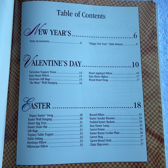 Sew-No-More Holiday Decor Book, 1995 Edition - Picture 2 of 15